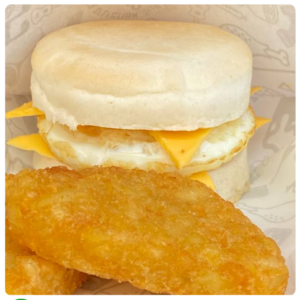 Single Cheese, Single Egg Muffin