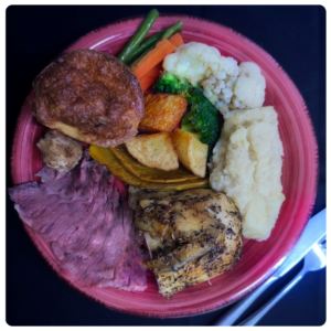 Roast Chicken (1/4) with Lamb