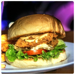BREADED CHICKEN BURGER