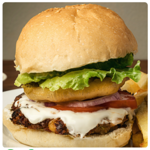VEGETARIAN BEAN BURGER